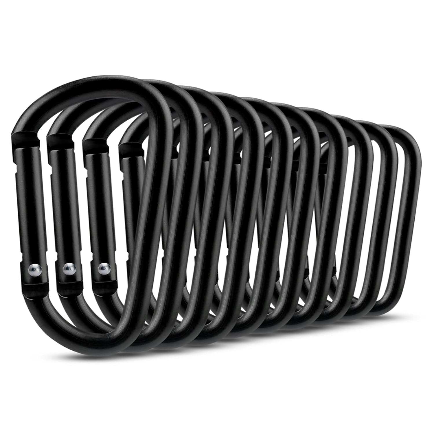Booms Fishing CC2 Carabiner Large Aluminum Alloy Lightweight Stylish Rustproof Outdoor Camping Guy Rope Black
Booms Fishing CC2 Carabiner Large Aluminum Alloy Lightweight Stylish Rustproof Outdoor Camping Guy Rope Black
