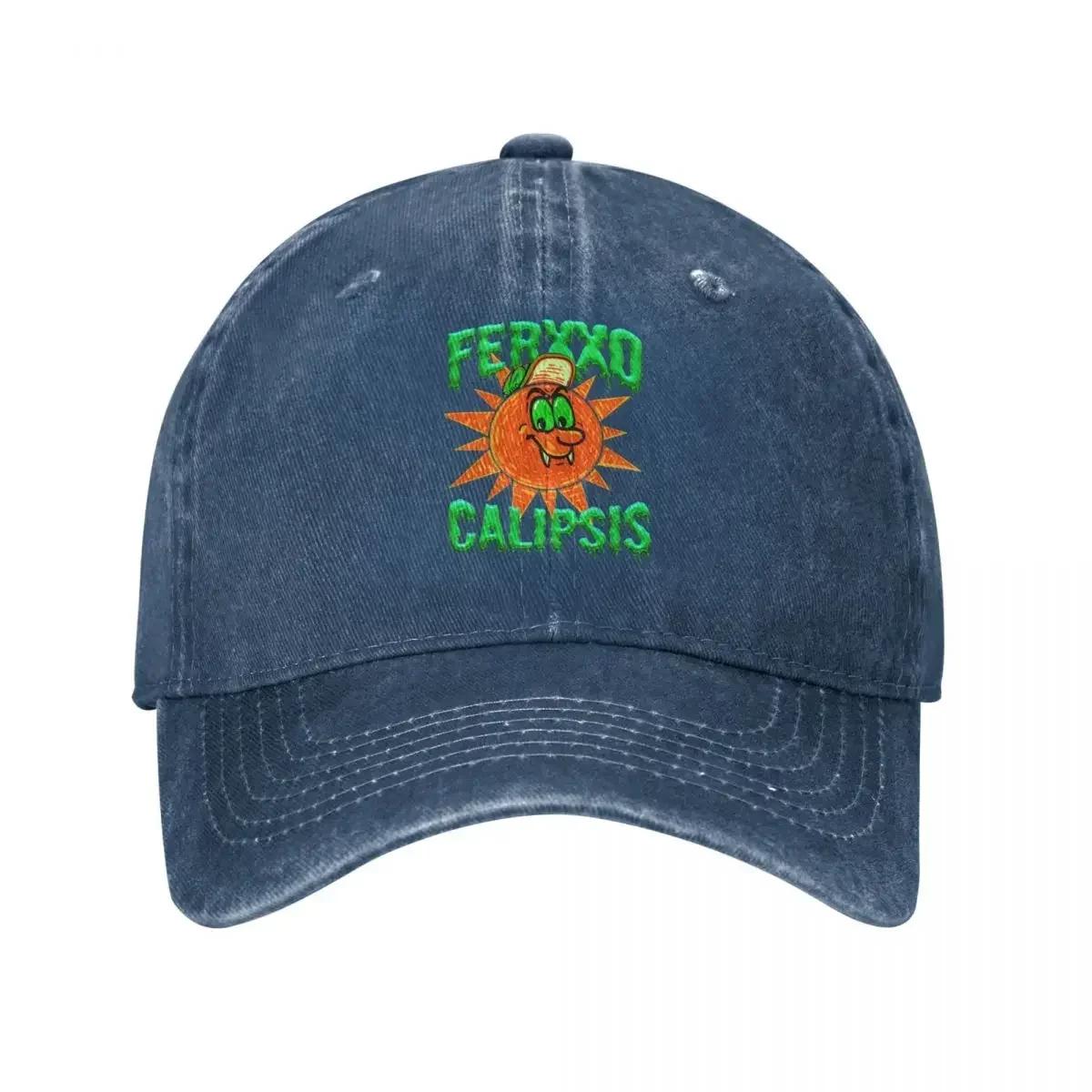 Ferxxo Ferxxocalypse Tour Baseball Caps Vintage Distressed Denim Washed Rapper Hip Hop Dad Hat Unisex Style Outdoor Travel One Size
Ferxxo Ferxxocalypse Tour Baseball Caps Vintage Distressed Denim Washed Rapper Hip Hop Dad Hat Unisex Style Outdoor Travel One Size
