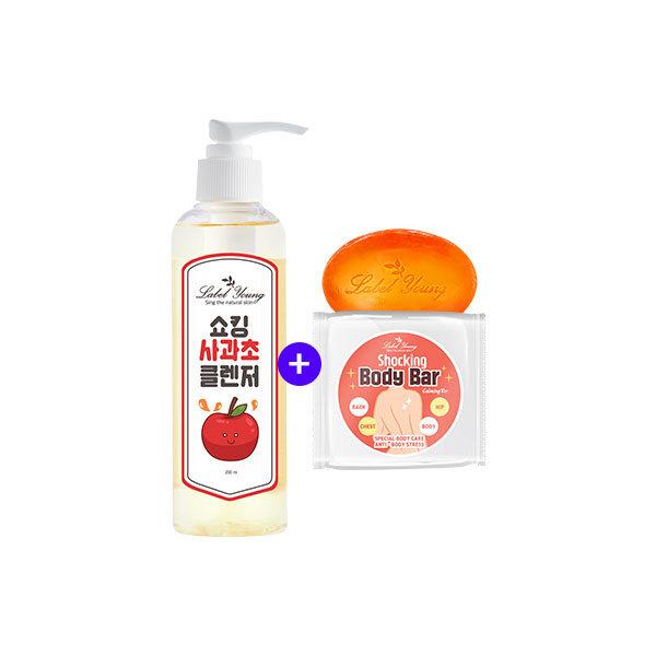 1 hypoallergenic Shocking Apple Cider Vinegar Cleanser + 1 Shocking Body Bar Calming Version
1 hypoallergenic Shocking Apple Cider Vinegar Cleanser + 1 Shocking Body Bar Calming Version