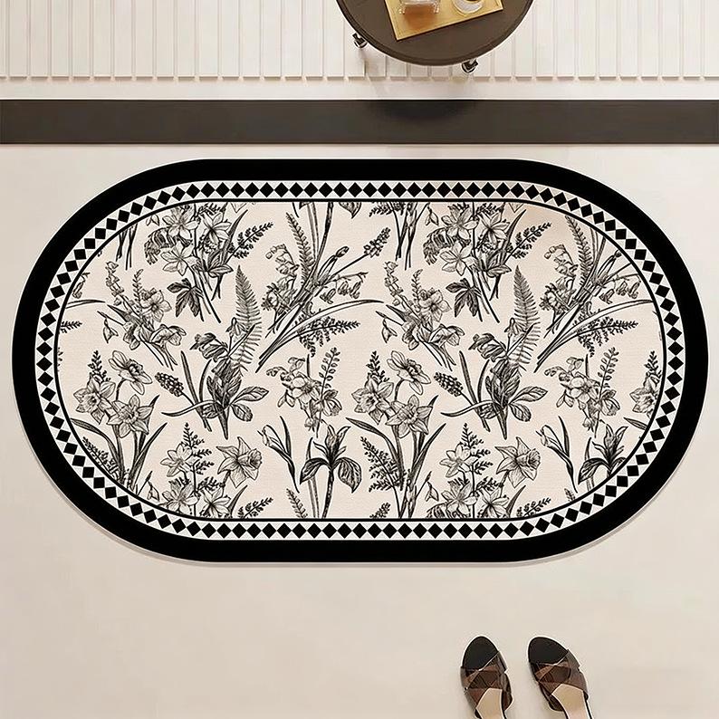 French Diatomaceous Earth Quick-Dry Bathroom Mat - Anti-Slip, Water-Absorbent Entrance & Shower Floor Mat 40x60cm Diatom Mud
French Diatomaceous Earth Quick-Dry Bathroom Mat - Anti-Slip, Water-Absorbent Entrance & Shower Floor Mat 40x60cm Diatom Mud