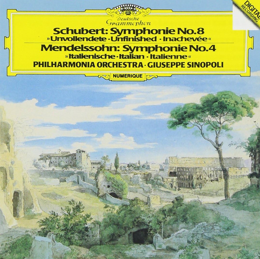CD GIUSEPPE SINOPOLI, PHILHARMONIA ORC - Schubert: Symphony No. 8 (Unfinishe PROC1487 Japan Classical Used
CD GIUSEPPE SINOPOLI, PHILHARMONIA ORC - Schubert: Symphony No. 8 (Unfinishe PROC1487 Japan Classical Used