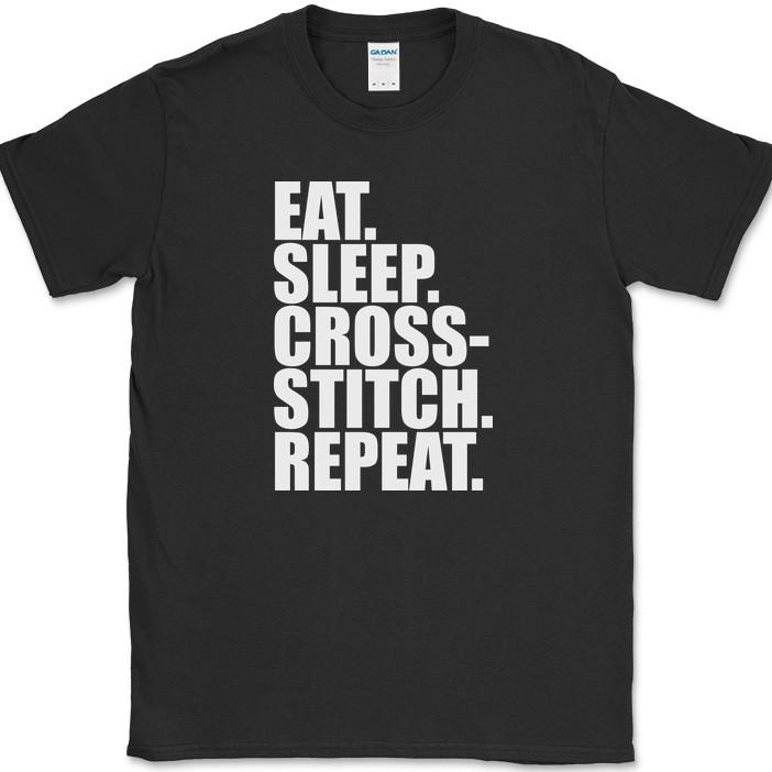 Eat Sleep Cross-Stitch Repeat T-Shirt Funny Stitching Hobby Humor Gift Tee 4XL
Eat Sleep Cross-Stitch Repeat T-Shirt Funny Stitching Hobby Humor Gift Tee 4XL