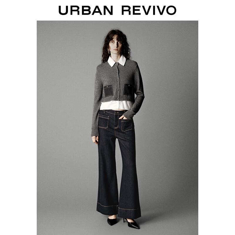 Женские джинсы клеш в стиле ретро с контрастной строчкой 30
Женские джинсы клеш в стиле ретро с контрастной строчкой 30