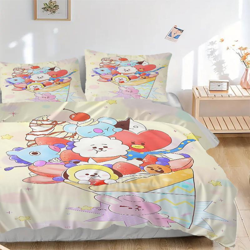3pcs Kpop boy Ice Cream Cone Bedding Set-Universal Three-Piece Suit for Bedroom, Guest Room, Living Room, Hotel Decor-Perfect Gift for Fans 135x200cm
3pcs Kpop boy Ice Cream Cone Bedding Set-Universal Three-Piece Suit for Bedroom, Guest Room, Living Room, Hotel Decor-Perfect Gift for Fans 135x200cm