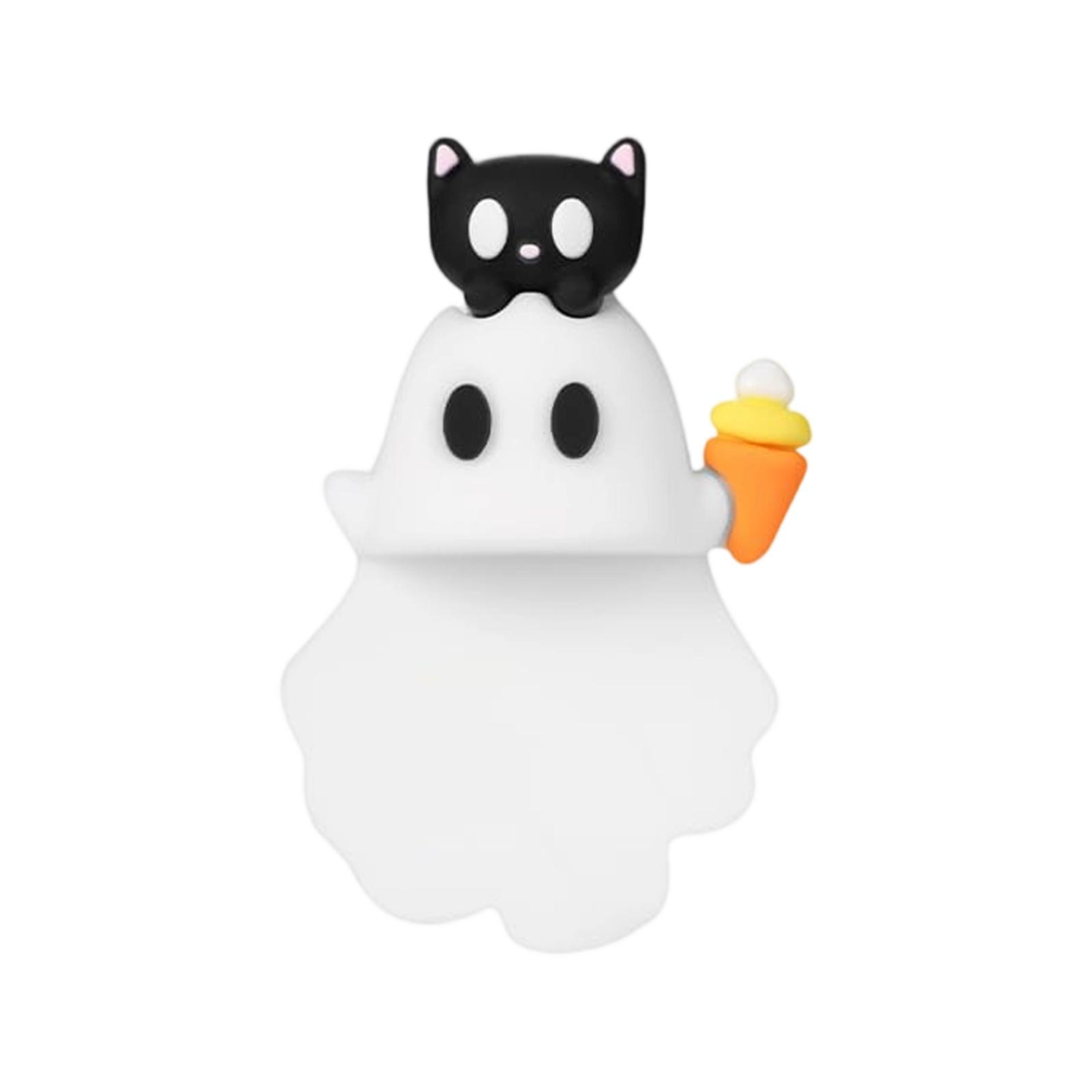 Adorable Ghost Night Light with Pumpkin Accent USB Rechargeable Soft Silicone LED Lamp for Kids Bedroom Halloween Party Decor
Adorable Ghost Night Light with Pumpkin Accent USB Rechargeable Soft Silicone LED Lamp for Kids Bedroom Halloween Party Decor