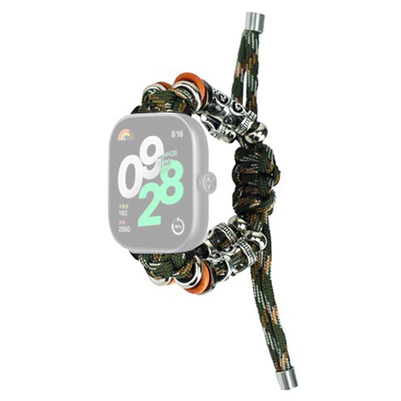 For Xiaomi Redmi Watch 4 Adjustable Watch Strap Bead Braided Nylon Band Green Camo
For Xiaomi Redmi Watch 4 Adjustable Watch Strap Bead Braided Nylon Band Green Camo