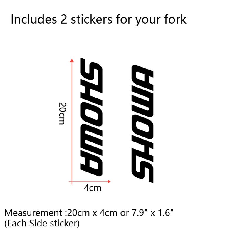 2 шт. Виниловая наклейка для мотокроссового мотоцикла Kyb WP Suspension Showa Decal для Yamaha Honda Suzuki Ktm Kawasaki Benelli Decor
2 шт. Виниловая наклейка для мотокроссового мотоцикла Kyb WP Suspension Showa Decal для Yamaha Honda Suzuki Ktm Kawasaki Benelli Decor