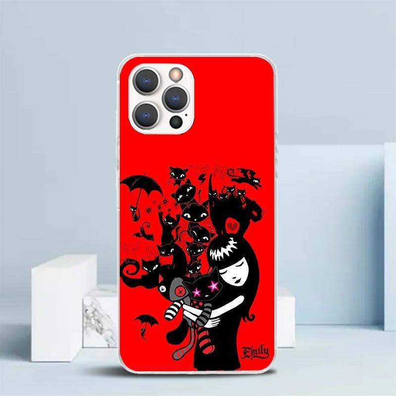 Comics Emily The Strange Soft Cover for iPhone 16 17 Air 15 14 Pro Max 16E Phone Case 13 Mini 12 11 7 SE 8 Print Pattern Fit Cas iPhone 13 Mini
Comics Emily The Strange Soft Cover for iPhone 16 17 Air 15 14 Pro Max 16E Phone Case 13 Mini 12 11 7 SE 8 Print Pattern Fit Cas iPhone 13 Mini