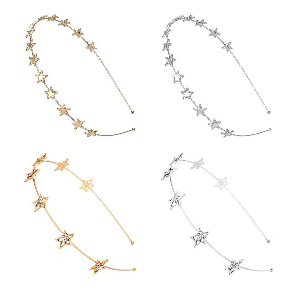 Metal Headdress Shiny Crystal Headbands Star Rhinestone Hair Hoop Star Headbands Wedding Headpiece Silver 1
Metal Headdress Shiny Crystal Headbands Star Rhinestone Hair Hoop Star Headbands Wedding Headpiece Silver 1