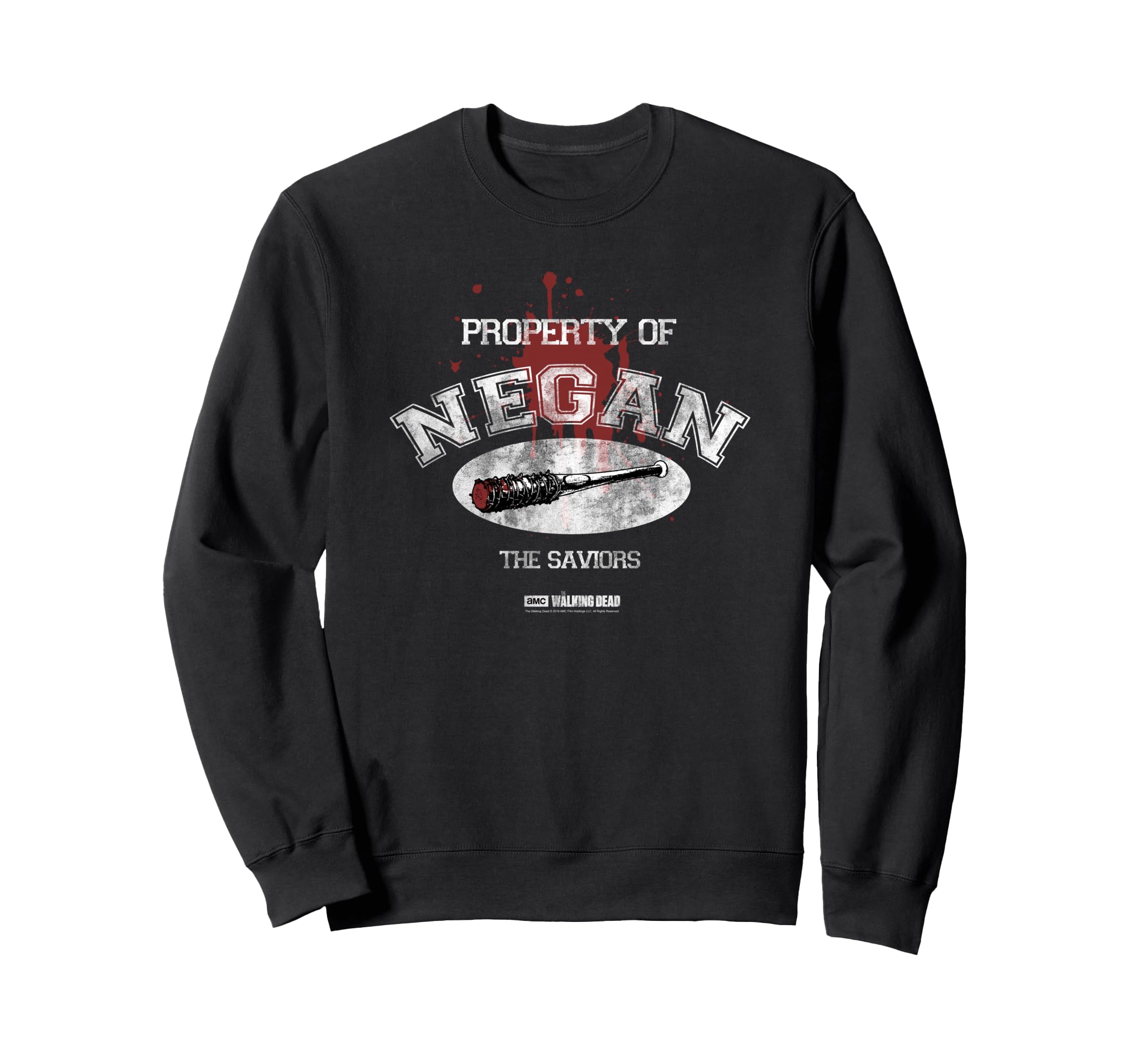 Negan s Walking Dead Property Sweatshirt
Negan s Walking Dead Property Sweatshirt