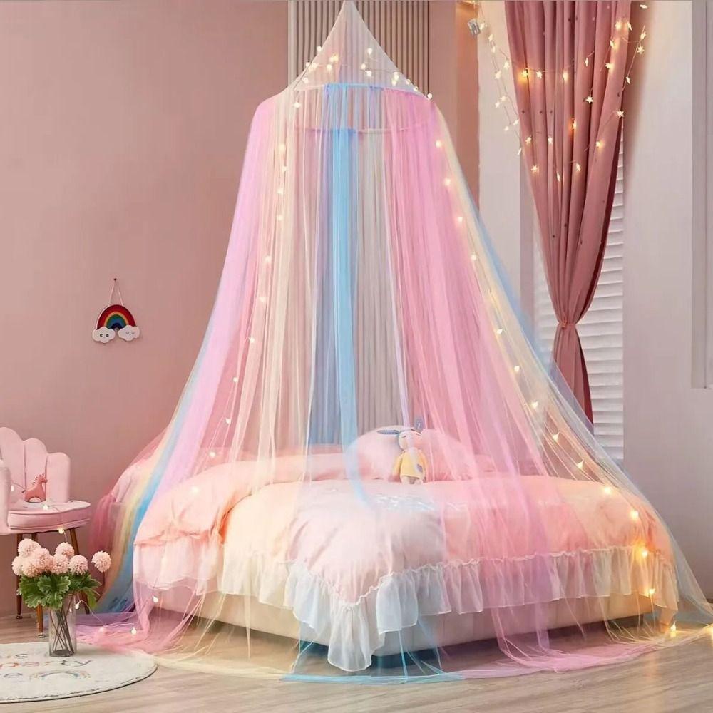 Princess Style Dome Mosquito Net Rainbow Color Bed Tent Easy To Install Bed Canopy Summer 60x250x1250cm
Princess Style Dome Mosquito Net Rainbow Color Bed Tent Easy To Install Bed Canopy Summer 60x250x1250cm
