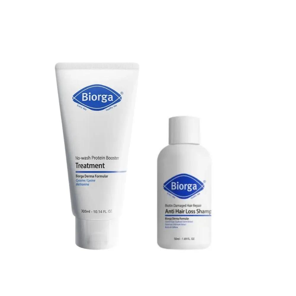 BIORGA No-Wash Treatment 300ml Shampoo 50ml 1 Set
BIORGA No-Wash Treatment 300ml Shampoo 50ml 1 Set
