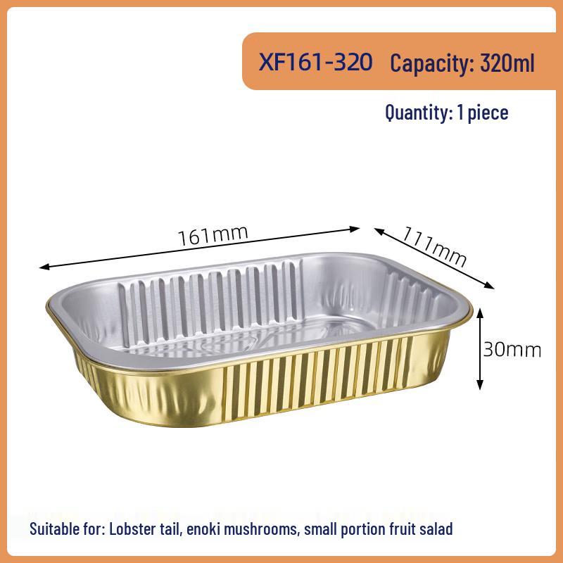COFLYEE Disposable Aluminum Foil Food Containers
COFLYEE Disposable Aluminum Foil Food Containers