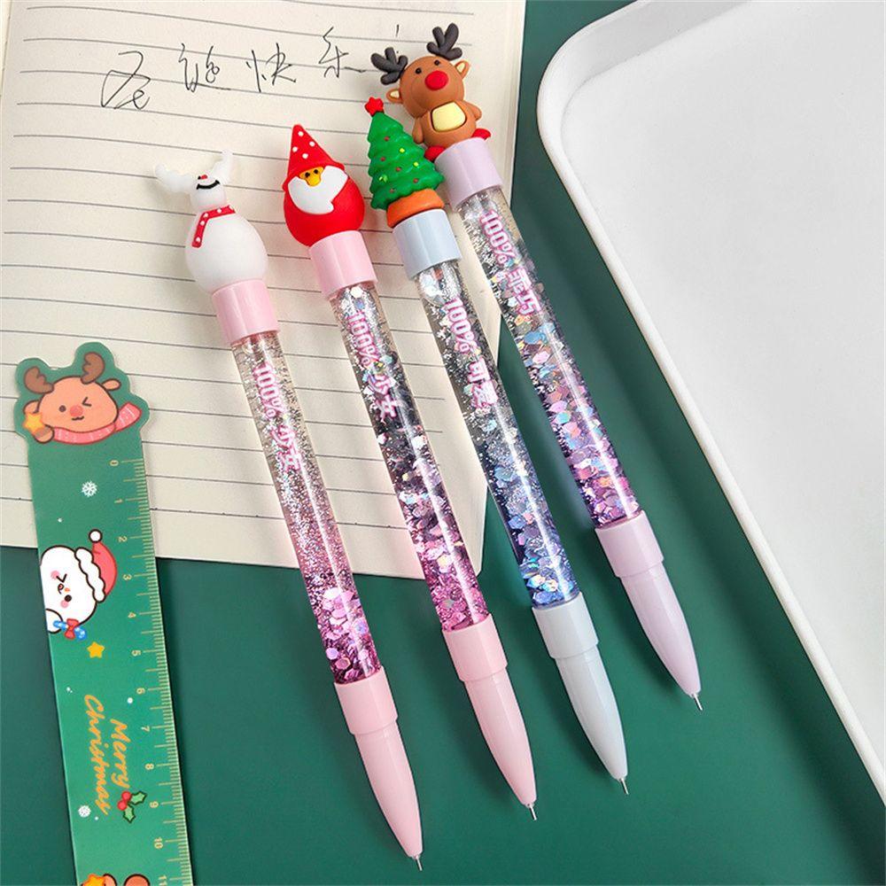 Stationery Christmas Gel Pen Hand Account Pen Quicksand Sequins Gel Pen Christmas Quicksand Pen 01
Stationery Christmas Gel Pen Hand Account Pen Quicksand Sequins Gel Pen Christmas Quicksand Pen 01