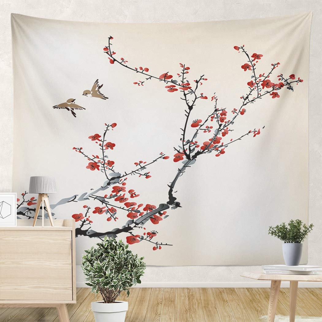 Червоний Рожевий Персиковий Квітковий Принт Сливового Цвіту Гобелен Домашній Вітальня Гуртожиток Настінний Декор Фонова Тканина Гобелен 150x150cm
Червоний Рожевий Персиковий Квітковий Принт Сливового Цвіту Гобелен Домашній Вітальня Гуртожиток Настінний Декор Фонова Тканина Гобелен 150x150cm