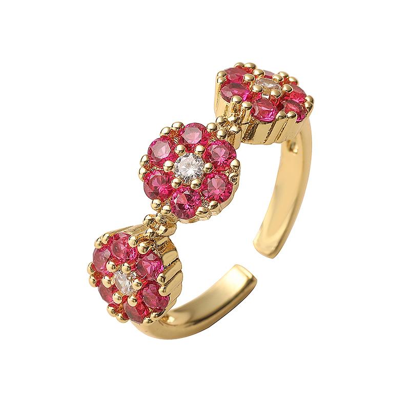 HECHENG,Temperament Sweet Flower Finger Rings for Lady Luxury Inlaid AAA CZ Fashion Opening Rings Women s Finger Accessories Gif Яскраво-рожевий
HECHENG,Temperament Sweet Flower Finger Rings for Lady Luxury Inlaid AAA CZ Fashion Opening Rings Women s Finger Accessories Gif Яскраво-рожевий