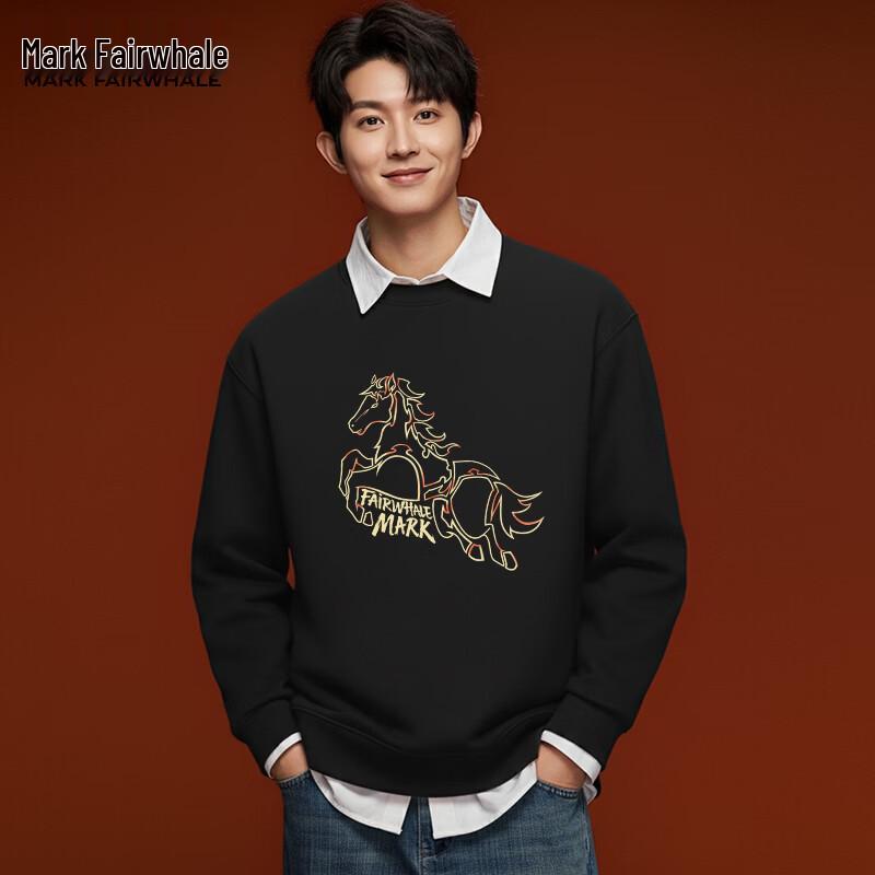 Mark Fairwhale Men s Year of the Horse Fleece Lined Crewneck Sweatshirt L
Mark Fairwhale Men s Year of the Horse Fleece Lined Crewneck Sweatshirt L