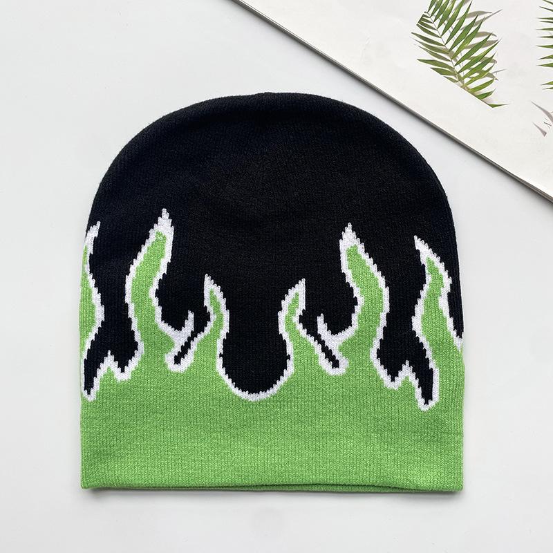 Осенняя вязаная шапка мужская и женская хип-хоп мода пламя жаккардовый худи зимняя уличная велосипедная универсальная шапка без полей One Size зелёный
Осенняя вязаная шапка мужская и женская хип-хоп мода пламя жаккардовый худи зимняя уличная велосипедная универсальная шапка без полей One Size зелёный