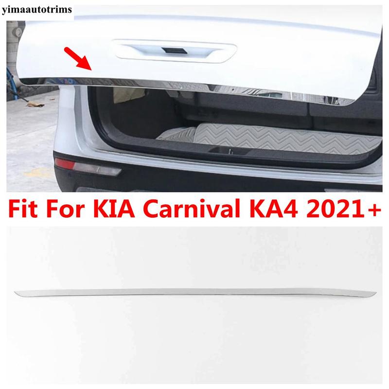 For KIA Carnival KA4 - 2024 Accessories Rear Trunk Tailgate Door Handle Strip Molding Cover Trim Stainless Steel Exterior
For KIA Carnival KA4 - 2024 Accessories Rear Trunk Tailgate Door Handle Strip Molding Cover Trim Stainless Steel Exterior