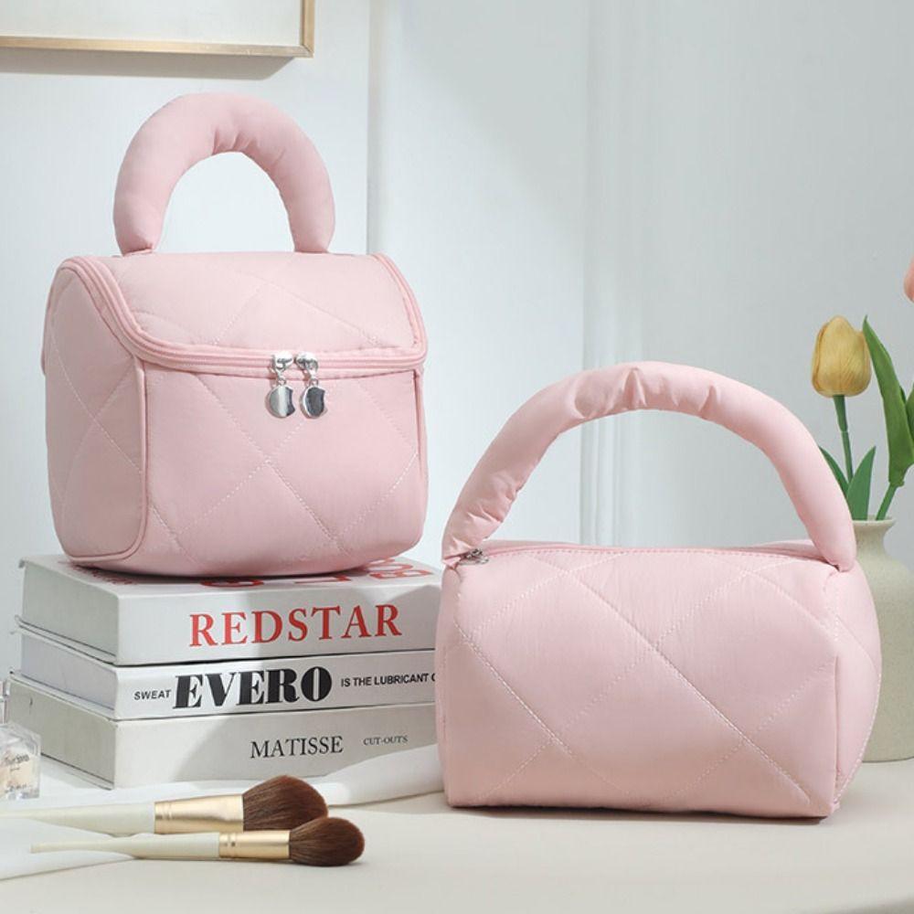 Large Capacity Cute Cabin Makeup Bag House-shaped Portable Storage Bag Outdoor Style2-Rose Red
Large Capacity Cute Cabin Makeup Bag House-shaped Portable Storage Bag Outdoor Style2-Rose Red