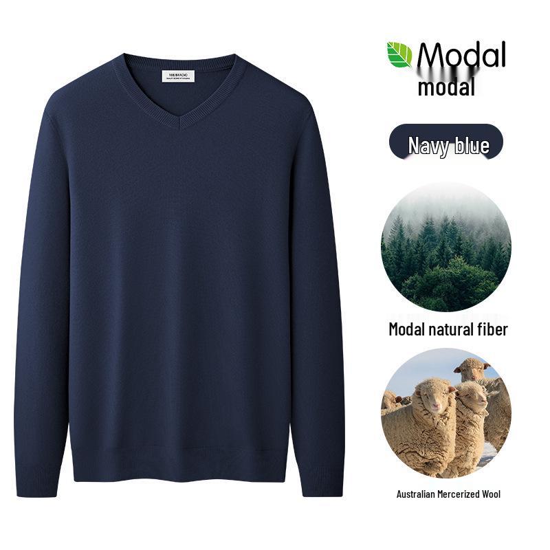 Luxury Men s Wool Modal V-Neck Sweater - Warm Inner Layer, Long Sleeve Base Layer Clothing XL
Luxury Men s Wool Modal V-Neck Sweater - Warm Inner Layer, Long Sleeve Base Layer Clothing XL