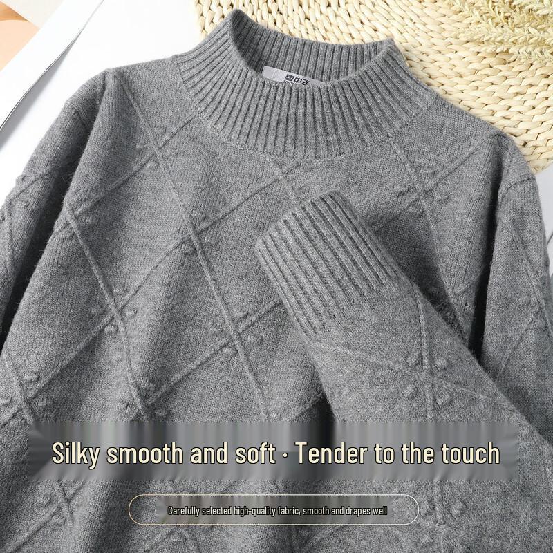 SNOWFLYING Women s Retro Mock Neck Knit Sweater M
SNOWFLYING Women s Retro Mock Neck Knit Sweater M