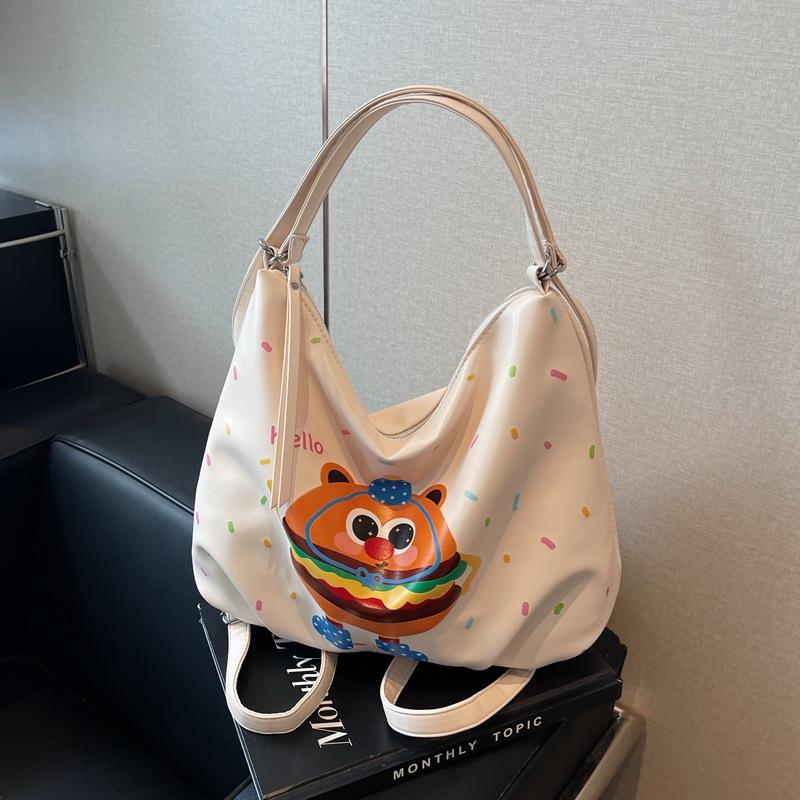 Милый рюкзак, женская сумка, мода 2024 года, новая модная сумка-тоут с мультяшным бургером, повседневный рюкзак большой вместимости покинуть белый
Милый рюкзак, женская сумка, мода 2024 года, новая модная сумка-тоут с мультяшным бургером, повседневный рюкзак большой вместимости покинуть белый