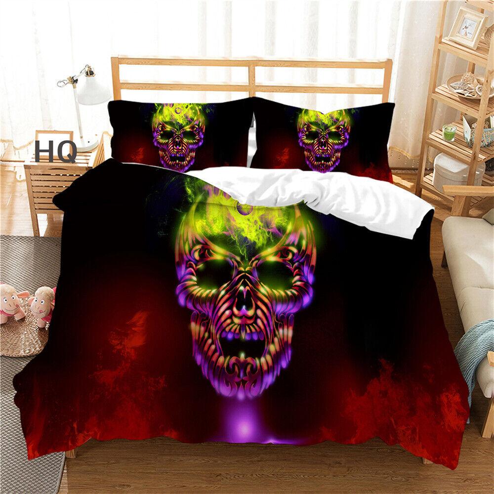 Пододеяльник с 3D принтом черепа, комплект домашнего постельного белья, молодежное покрывало, наволочка Single 135x200cm
Пододеяльник с 3D принтом черепа, комплект домашнего постельного белья, молодежное покрывало, наволочка Single 135x200cm