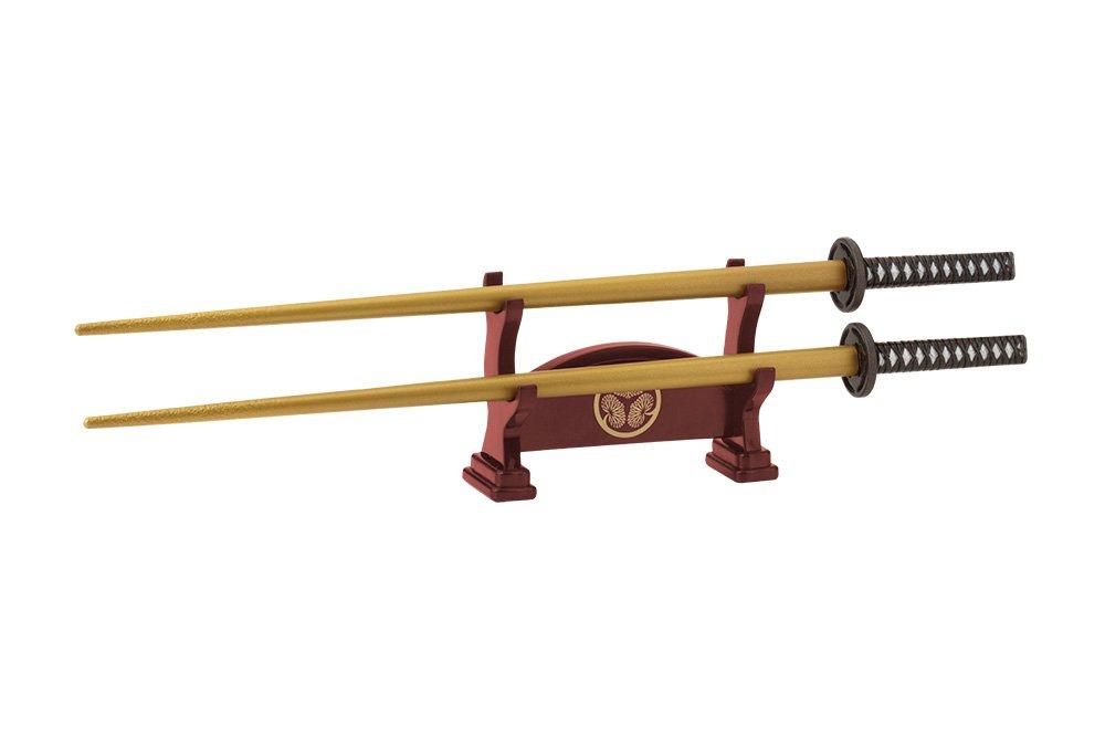 Kotobukiya Samurai Chopsticks Japanese Sword Three Heroes Tokugawa Ieyasu Sword Stand Type Chopstick Rest Included
Kotobukiya Samurai Chopsticks Japanese Sword Three Heroes Tokugawa Ieyasu Sword Stand Type Chopstick Rest Included