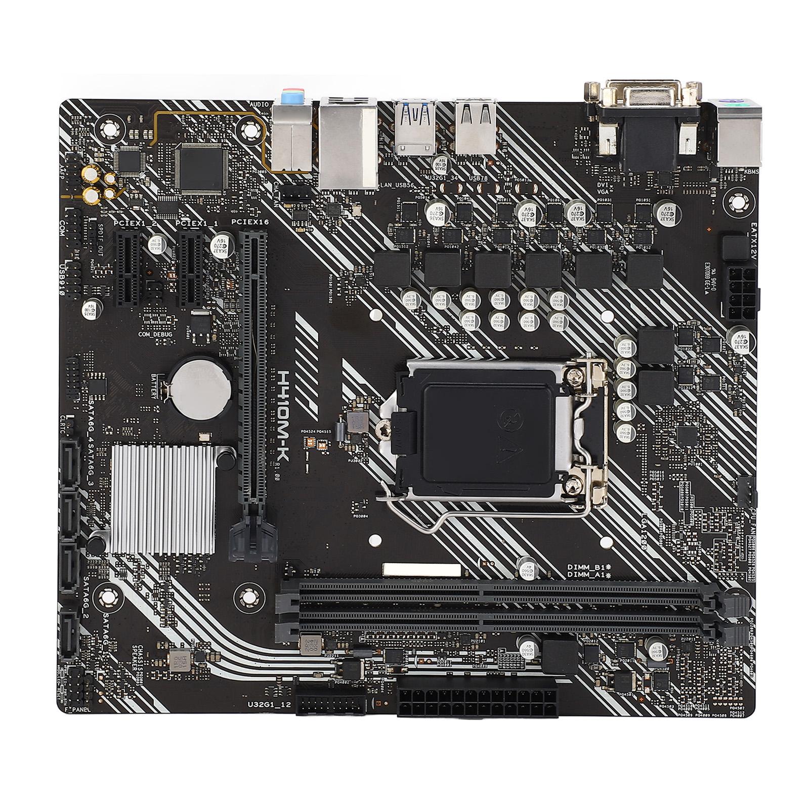 Материнська плата PRIME H410M K для настільних ПК, підтримка LGA 1200, слот DIMM DDR4 x 2, PCI E 3.0 M, ATX
Материнська плата PRIME H410M K для настільних ПК, підтримка LGA 1200, слот DIMM DDR4 x 2, PCI E 3.0 M, ATX