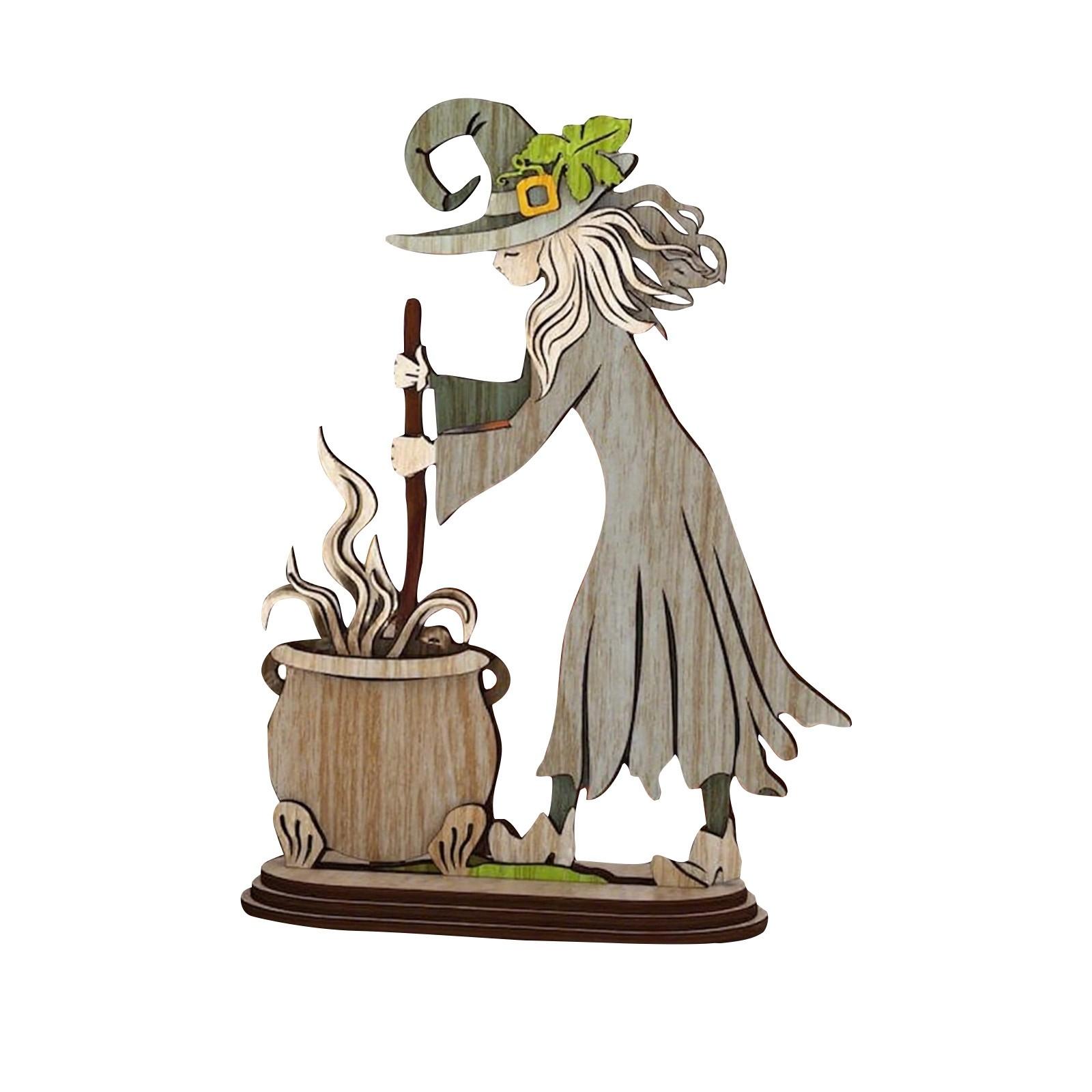 Деревянная табличка с силуэтом ведьмы Замечательная коллекция искусства Хэллоуин Внутреннее и наружное креативное украшение Украшение в виде куклы-ведьмы Фигурка One Size
Деревянная табличка с силуэтом ведьмы Замечательная коллекция искусства Хэллоуин Внутреннее и наружное креативное украшение Украшение в виде куклы-ведьмы Фигурка One Size