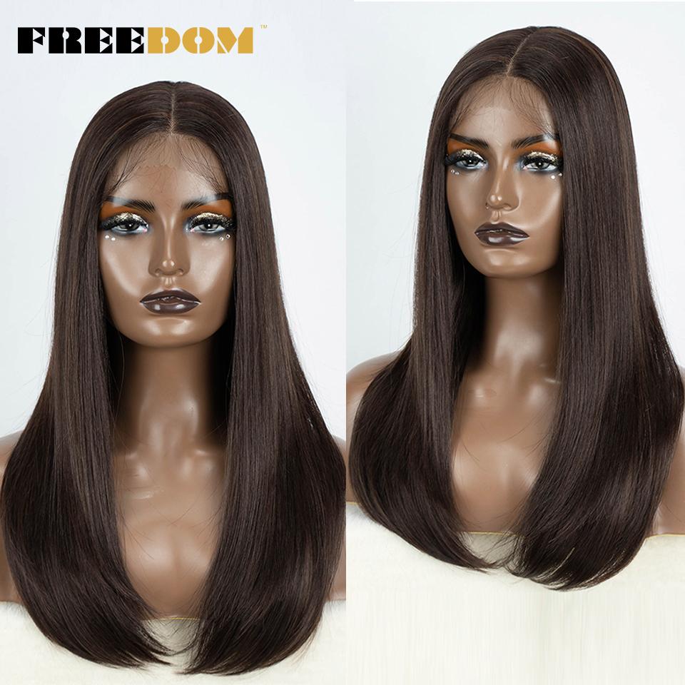 FREEDOM Synthetic Lace Front Wigs For Women Straight 22 inches Bob Wig Ombre Brown Blonde White Lace Wig Easy Wear Cosplay Wig (as the picture,22inches)
FREEDOM Synthetic Lace Front Wigs For Women Straight 22 inches Bob Wig Ombre Brown Blonde White Lace Wig Easy Wear Cosplay Wig (as the picture,22inches)