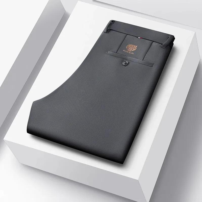 Чоловічі повсякденні штани через кордон Крижаний шовк Антизморшкуватий Стиль Голова тигра Для прямої трансляції Вільний крій Інший матеріал 35
Чоловічі повсякденні штани через кордон Крижаний шовк Антизморшкуватий Стиль Голова тигра Для прямої трансляції Вільний крій Інший матеріал 35