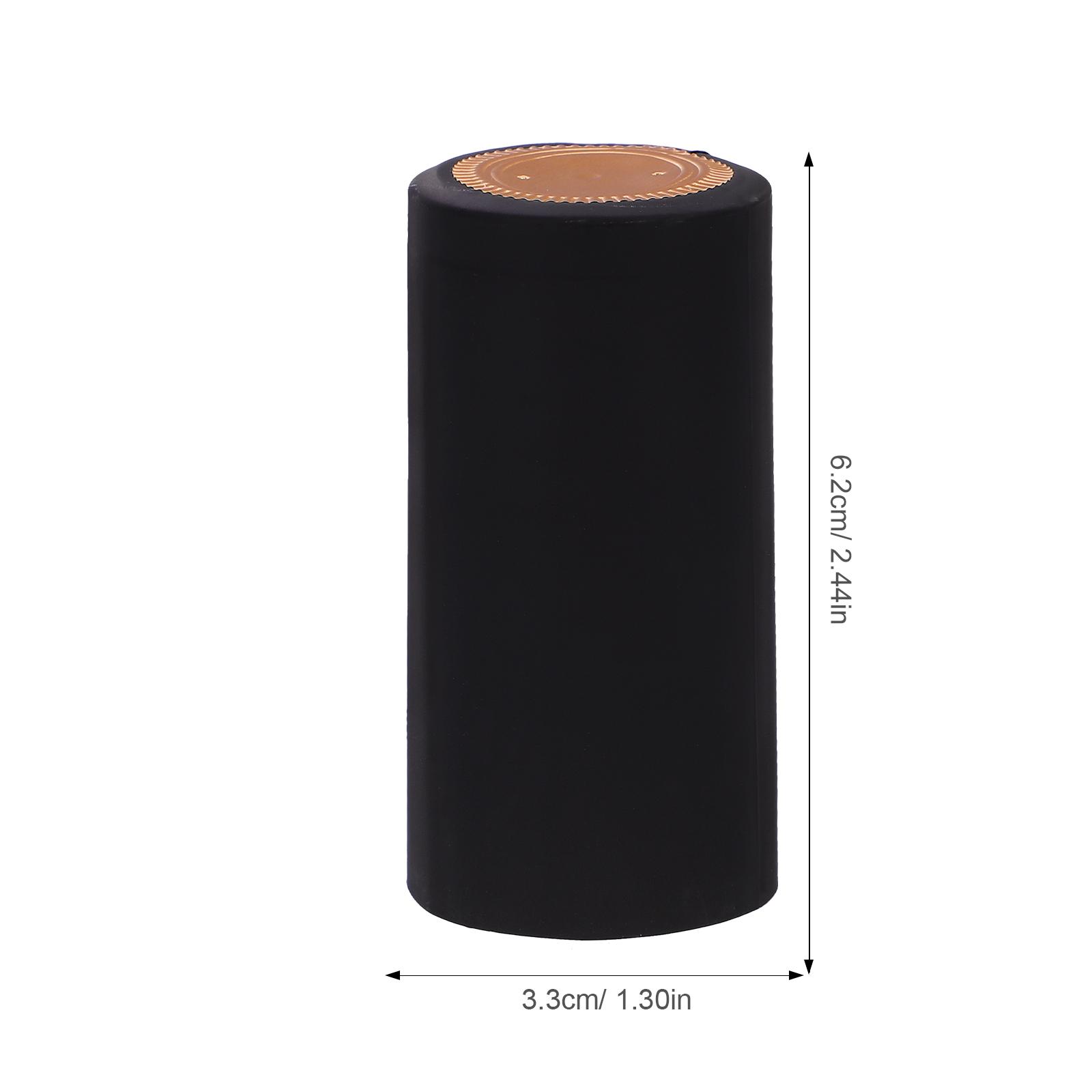 60pcs Heat Shrink Caps 30mm Bottle Covers Black 30x60mm Shrink Capsules for Liquor Bottles Easy Use Sealer чёрный
60pcs Heat Shrink Caps 30mm Bottle Covers Black 30x60mm Shrink Capsules for Liquor Bottles Easy Use Sealer чёрный
