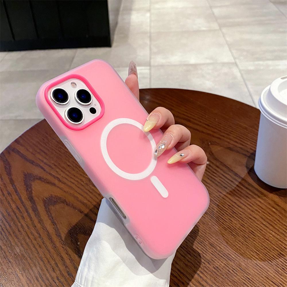 Candy Magsafe Wireless Charge Matte Case For iPhone 17Air 11 12 13 14 15 16 17 Pro Max Plus Magnetic Bumper Cases Cover For iPhone 13 Pro
Candy Magsafe Wireless Charge Matte Case For iPhone 17Air 11 12 13 14 15 16 17 Pro Max Plus Magnetic Bumper Cases Cover For iPhone 13 Pro