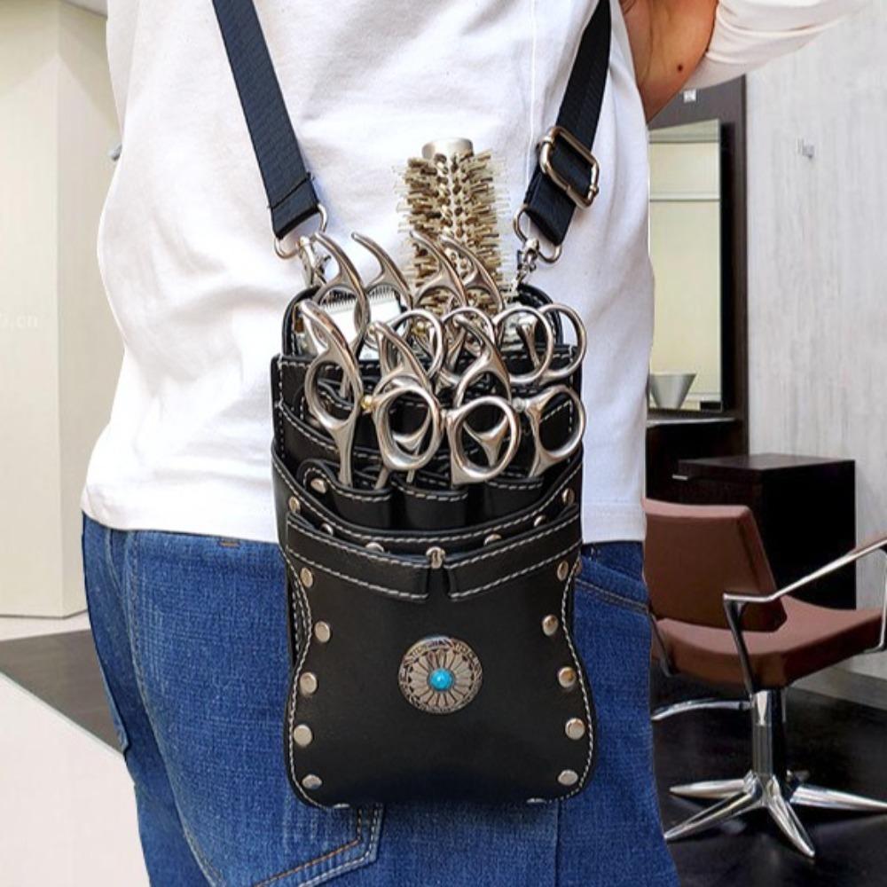 Waterproof Hair Scissors Bag PU Leather Case Bag Holder Professional Shears Storage Bags Outdoor сірий колір
Waterproof Hair Scissors Bag PU Leather Case Bag Holder Professional Shears Storage Bags Outdoor сірий колір