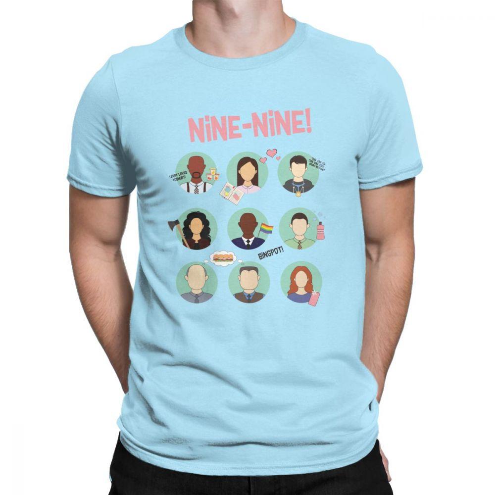 T Shirt Men Brooklyn Nine Nine Squad Tshirt B99 Terry Jeffords Jake Peralta Short Sleeve Clothes Tees Cotton TShirt Plus Size 4XL
T Shirt Men Brooklyn Nine Nine Squad Tshirt B99 Terry Jeffords Jake Peralta Short Sleeve Clothes Tees Cotton TShirt Plus Size 4XL