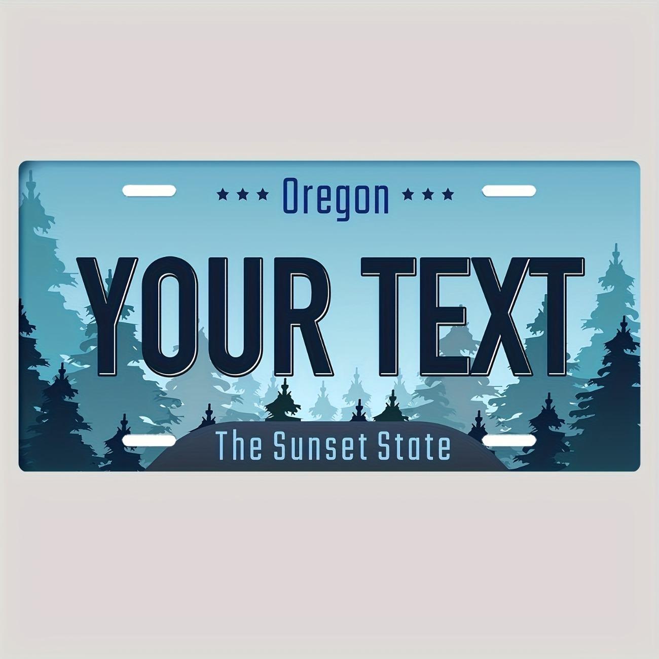 Custom Oregon Aluminum License Plate Metal Sign Home Garage Wall Decor білий
Custom Oregon Aluminum License Plate Metal Sign Home Garage Wall Decor білий