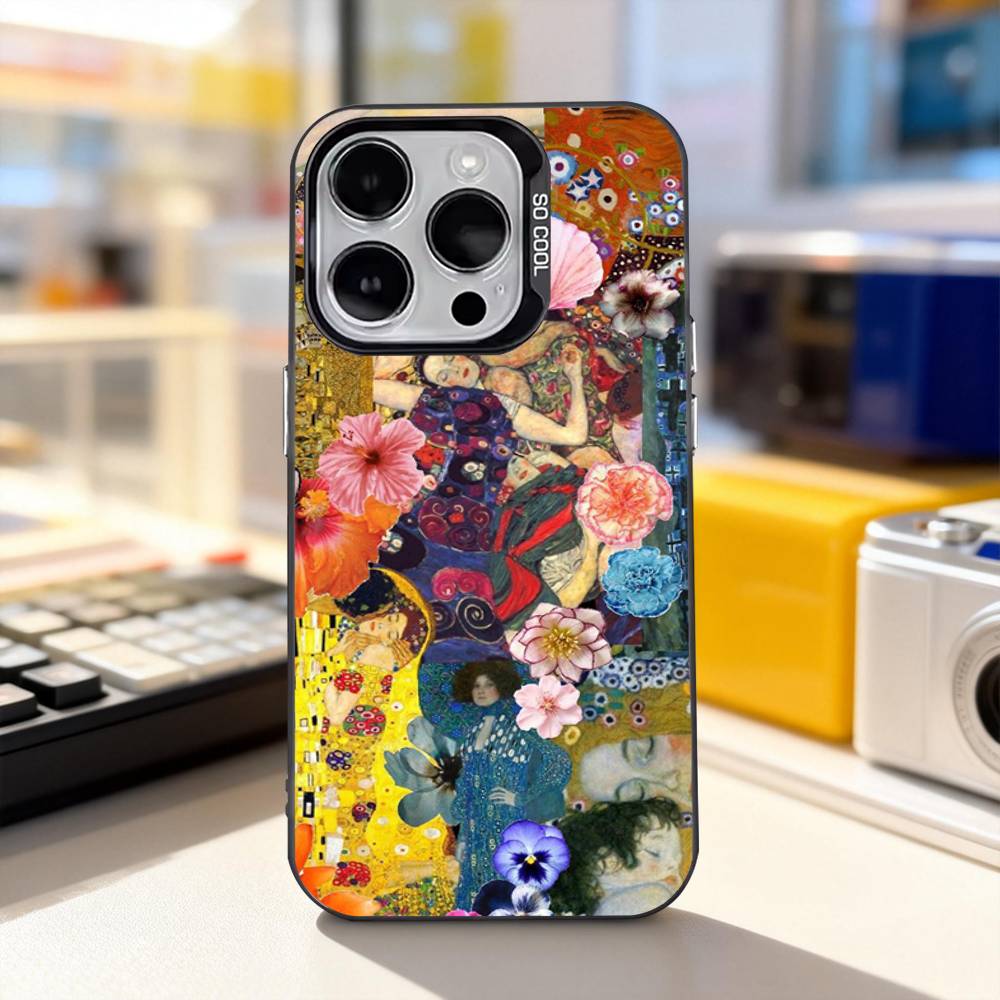 The Kiss Gustav Klimt ART For iPhone 17,16,15,14,13,12,11,Pro,Max,Plus,E,Air,Mini Anti Fall Black Matte Hard Bumper Phone Case iPhone15
The Kiss Gustav Klimt ART For iPhone 17,16,15,14,13,12,11,Pro,Max,Plus,E,Air,Mini Anti Fall Black Matte Hard Bumper Phone Case iPhone15