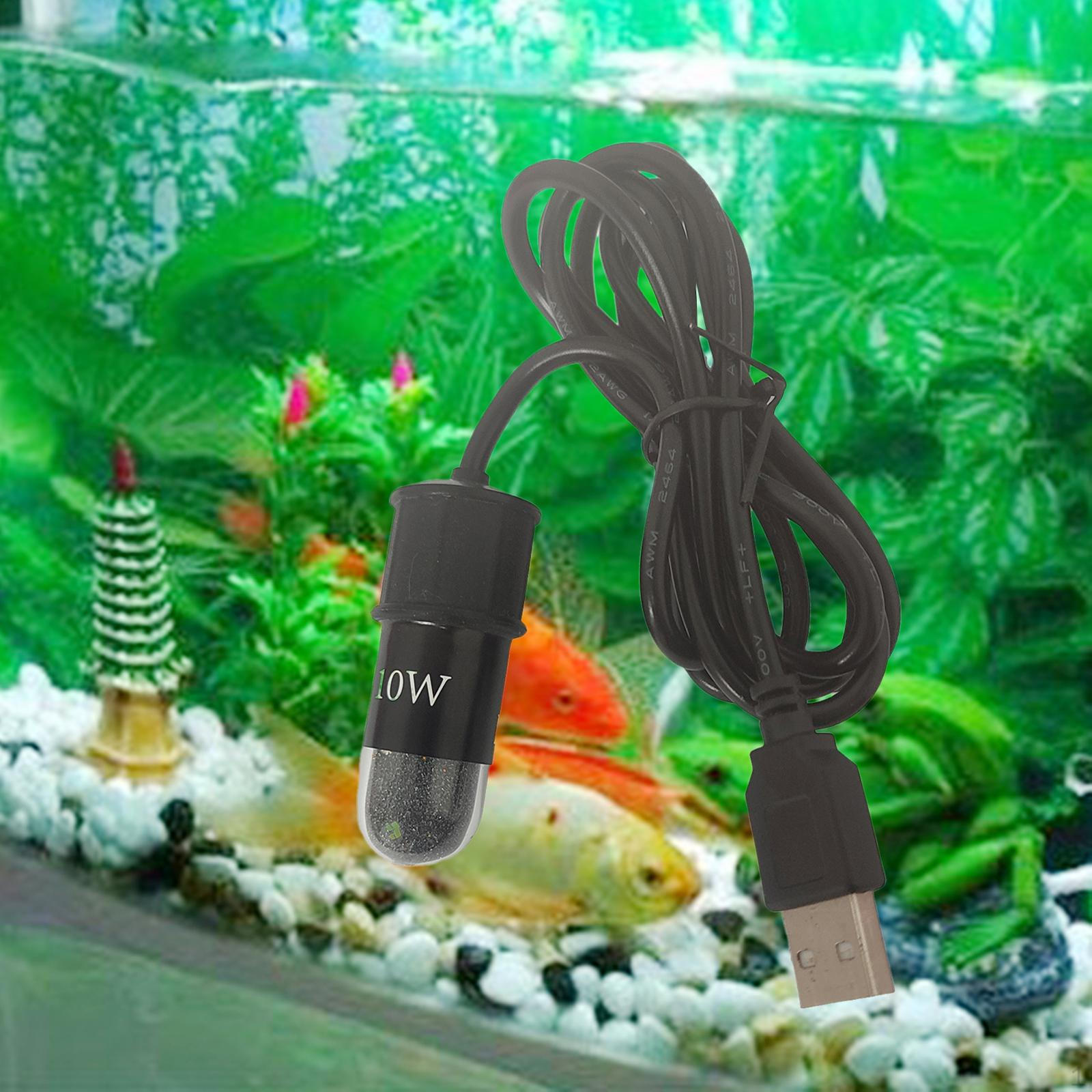 Mini Fish Tank Heater for 5/10/20 gallons,External Temperature Controller,LED USB Heating Rod,Small
Mini Fish Tank Heater for 5/10/20 gallons,External Temperature Controller,LED USB Heating Rod,Small
