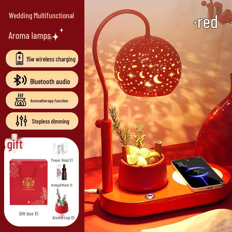 Eternal Wedding Table Lamp - Perfect Gift for Newlyweds, Nightstand Decor, High-End Dowry Present Large Red
Eternal Wedding Table Lamp - Perfect Gift for Newlyweds, Nightstand Decor, High-End Dowry Present Large Red