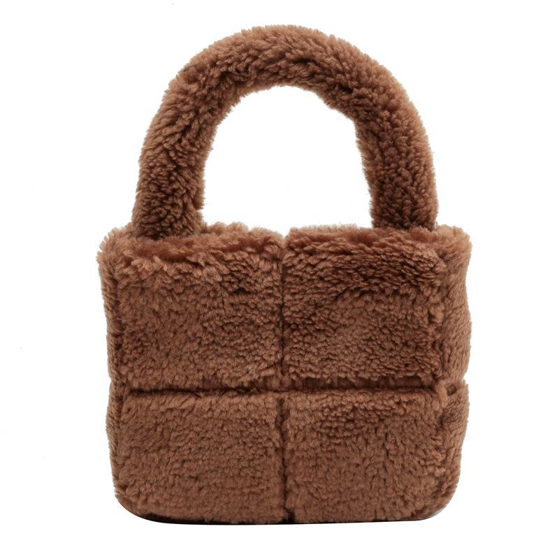 Mao Mao bag winter new trendy fashion plush bag handbag niche design handbag коричневий
Mao Mao bag winter new trendy fashion plush bag handbag niche design handbag коричневий