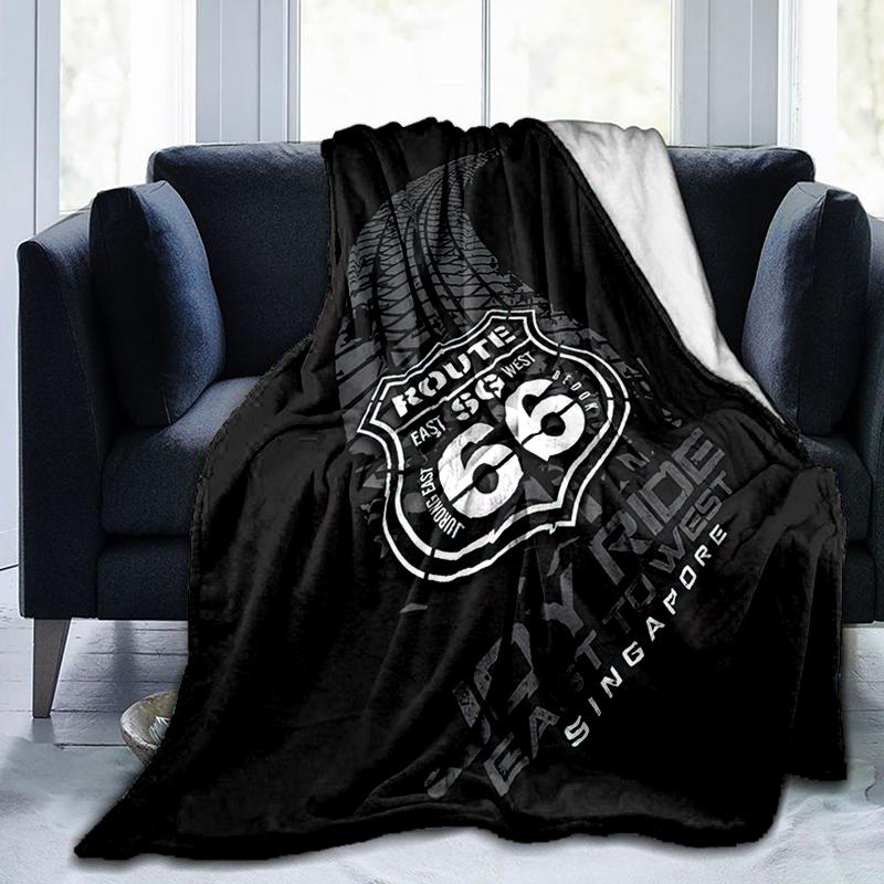 1PC Highway 66 pattern blanket, all season lightweight home office outdoor nap multifunctional blanket 80cm x 120cm
1PC Highway 66 pattern blanket, all season lightweight home office outdoor nap multifunctional blanket 80cm x 120cm