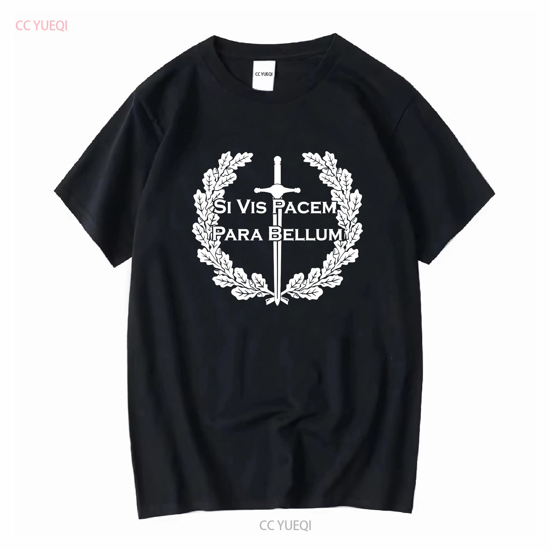 Si Vis Pacem Para Bellum Proverb Sword Oak Leaf Wreath If T Shirt 38365 long or short sleeves vintage Washed graphic Stylish 4XL
Si Vis Pacem Para Bellum Proverb Sword Oak Leaf Wreath If T Shirt 38365 long or short sleeves vintage Washed graphic Stylish 4XL