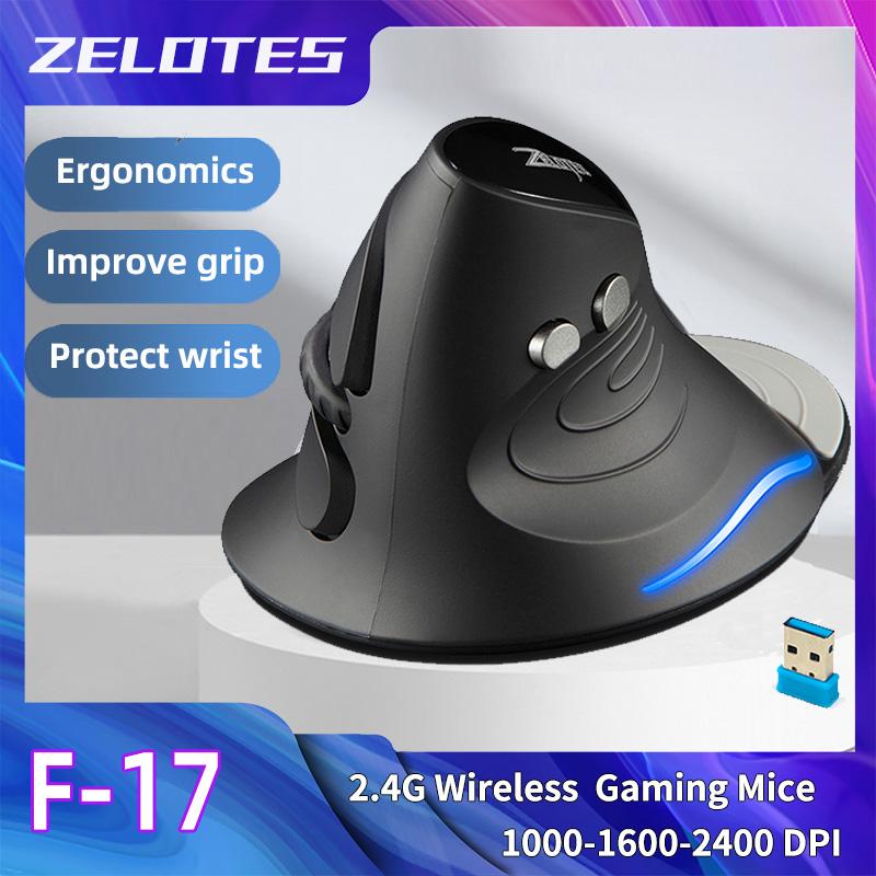 Мышь Zelotes F-17 Grip, вертикальная, 2,4 ГГц, беспроводная, с 3 скоростями регулировки DPI, игровая мышь для компьютера и ноутбука чёрный
Мышь Zelotes F-17 Grip, вертикальная, 2,4 ГГц, беспроводная, с 3 скоростями регулировки DPI, игровая мышь для компьютера и ноутбука чёрный