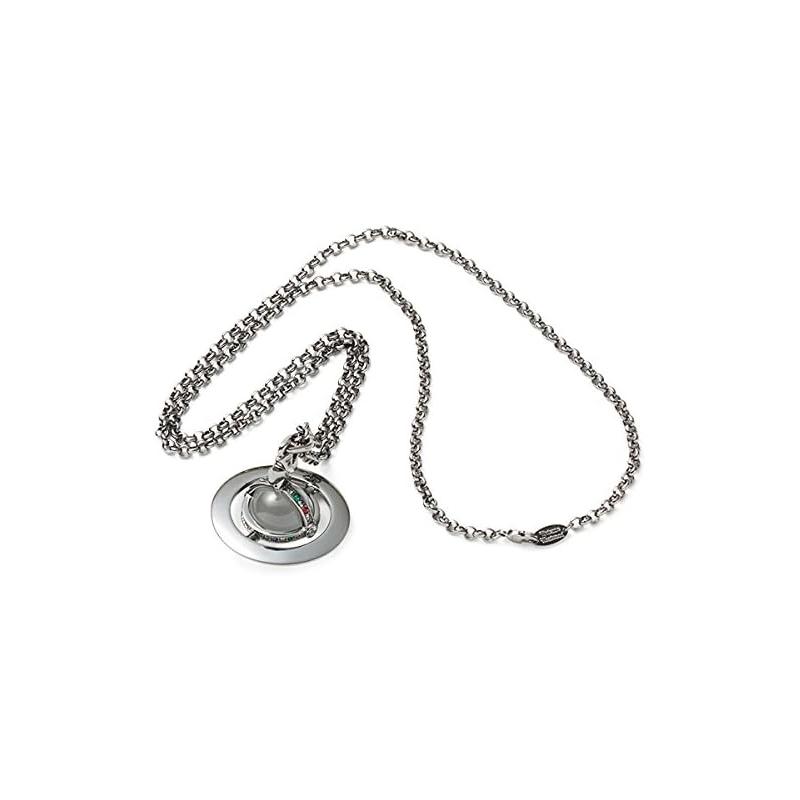 Vivienne Westwood Новий Малий Orb 3D Сатурн Кулон-Намисто Унісекс-намисто Металево-сірий 63020096-02S001-CN Basic Packaging-Dust Bag+Box,F,Black
Vivienne Westwood Новий Малий Orb 3D Сатурн Кулон-Намисто Унісекс-намисто Металево-сірий 63020096-02S001-CN Basic Packaging-Dust Bag+Box,F,Black
