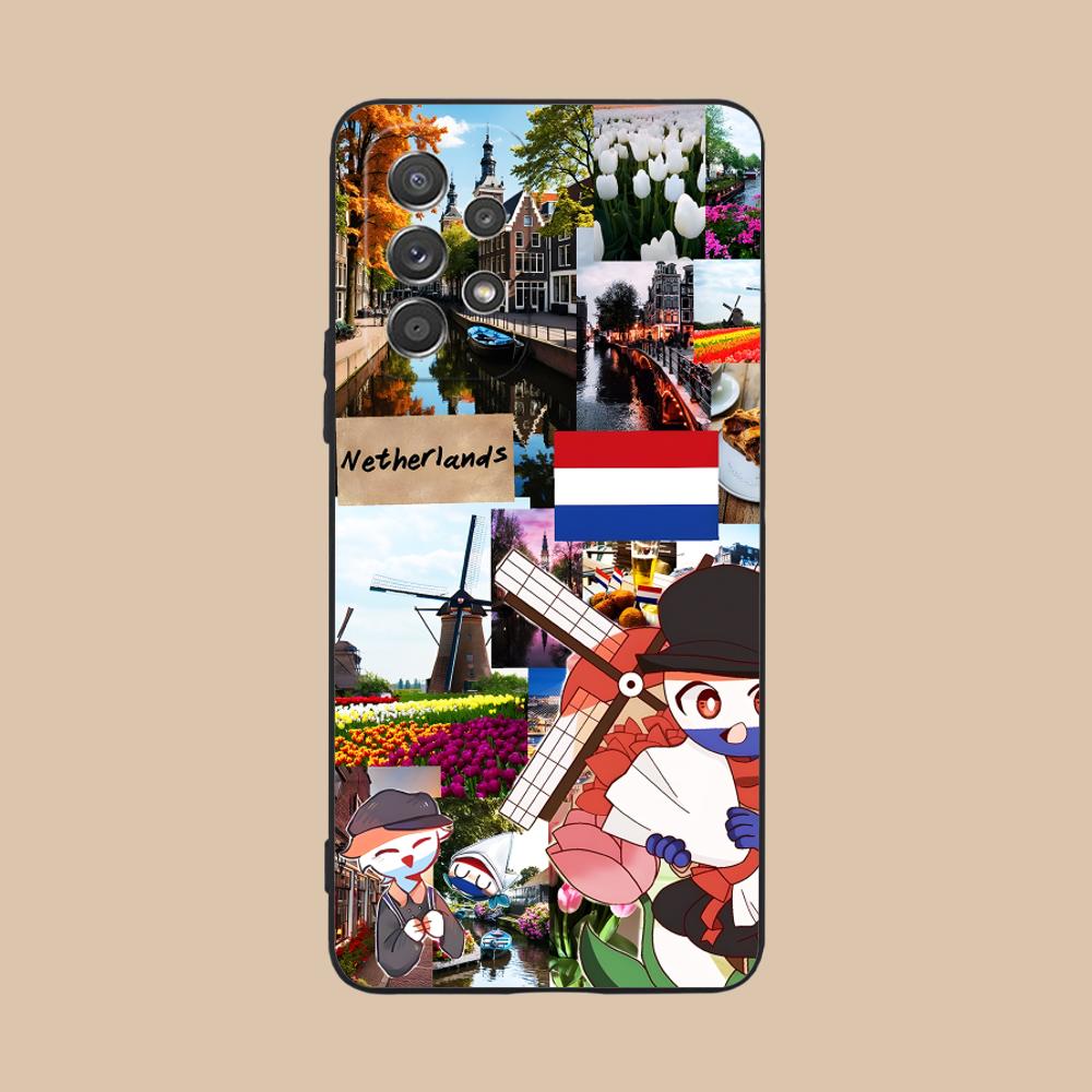 Netherland Dutch Flag Matte TPU Mobile Phone Case for Samsung Galaxy A56 55 54 53 52 51 36 35 34 23 16 15 5G Colorful Cover Galaxy A51 5G
Netherland Dutch Flag Matte TPU Mobile Phone Case for Samsung Galaxy A56 55 54 53 52 51 36 35 34 23 16 15 5G Colorful Cover Galaxy A51 5G