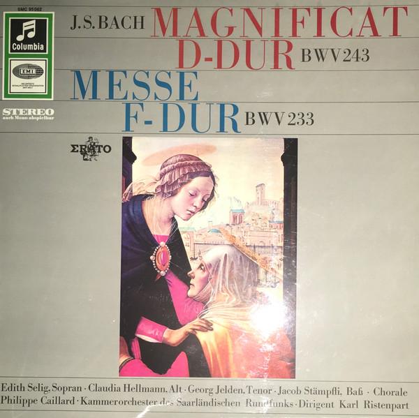LP Record JOHANN SEBASTIAN BACH KAMMERORCHE Magnificat DDur BWV 243 Messe FD SMC95062 Columbia Germany Classical Used
LP Record JOHANN SEBASTIAN BACH KAMMERORCHE Magnificat DDur BWV 243 Messe FD SMC95062 Columbia Germany Classical Used