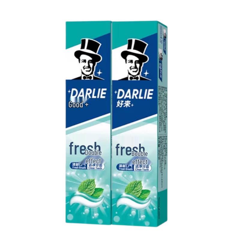 Darlie Double Mint Fresh Breath Toothpaste 2 x 200g
Darlie Double Mint Fresh Breath Toothpaste 2 x 200g