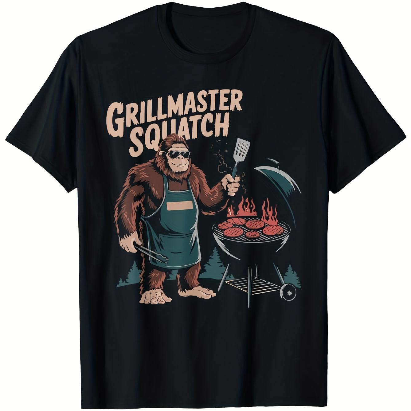 Grillmaster Sasquatch Funny BBQ Grill Master Gifts TShirt 100 Cotton ONeck Short Sleeve Summer Casual Mens Tshirt Streetwear S
Grillmaster Sasquatch Funny BBQ Grill Master Gifts TShirt 100 Cotton ONeck Short Sleeve Summer Casual Mens Tshirt Streetwear S